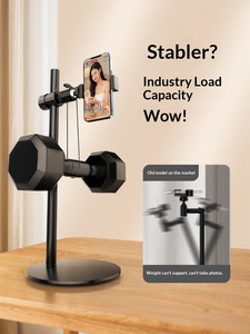 High Quality Light Selfie Stick Dimmable Led Cell <b>Phone</b> Holder <b>Table</b> Video Equipment Light Photography Stand <b>Phone</b> - Product Image 5