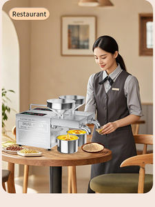 Nouveau PFSN ménage automatique Double tête soja cacahuète noisette noix Machine d'extraction d'huile 110/220V 6-12 kg/h - Product Image 5