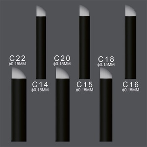 Sharp Nano Microblading Aiguilles Sourcils Microblading Lame 0.15 Aiguilles De Tatouage Formation De Maquillage Permanent - Product Image 5