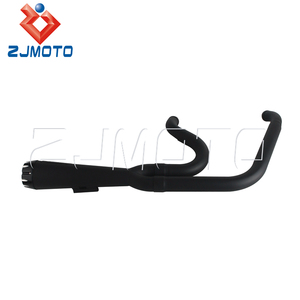 Sistema de escape completo 2 en 1 para motocicleta de alto rendimiento Big Bore para Harley Dyna <span class=keywords><strong>Fat</strong></span> <span class=keywords><strong>Bob</strong></span>/Low Rider/Street <span class=keywords><strong>Bob</strong></span> <span class=keywords><strong>2006</strong></span>-2017 - Product Image 4