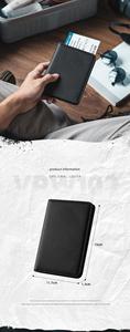 Nouvelle pochette antivol pour passeport de voyage, <span class=keywords><strong>porte</strong></span>-documents portable, <span class=keywords><strong>porte</strong></span>-cartes multifonction - Product Image 6