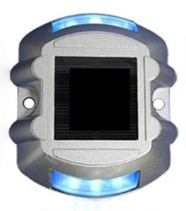 Bornes routières solaires en forme <span class=keywords><strong>de</strong></span> fer à cheval, feux stroboscopiques nocturnes, signal lumineux, bornes routières en aluminium coulé - Product Image 5