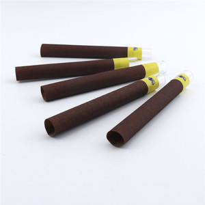 Conos de Papel Pre-Enrollados de Pulpa de Madera Natural Impresos Personalizados al por Mayor con Punta de Vidrio - Product Image 1