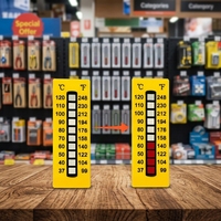 Bande indicatrice de température irréversible WDJ, étiquette sensible à la chaleur multi-niveaux, autocollant adhésif en feuille d'aluminium pour CVC et logistique