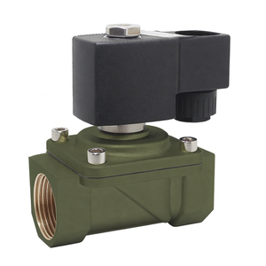 Válvula Solenoide de Aire Mini de Latón COVNA de 1/2 Pulgada, 2 Vías, 12V 24V CC, Normalmente Cerrada - Product Image 2