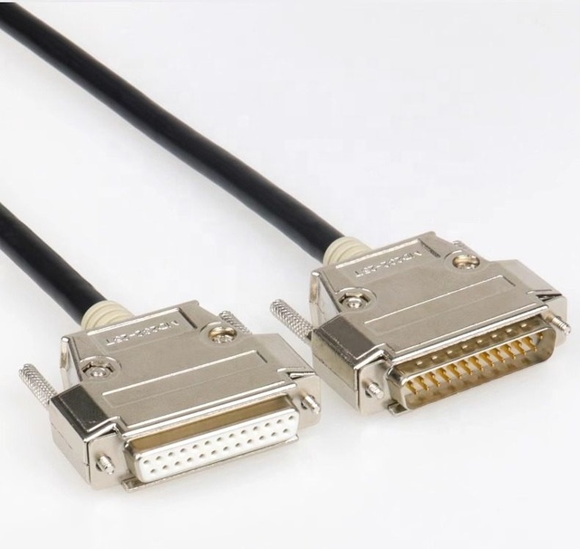 Factory DB25 Extension Cable 25 Pin Male to Female Pure Copper Connection Cable Parallel Port Printer Cable