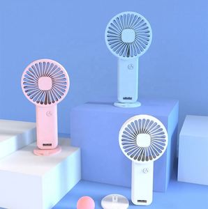 Ventilateur de bureau silencieux, mini, portable, rechargeable par USB, avec logo personnalisé, fabriqué en usine - Product Image 2