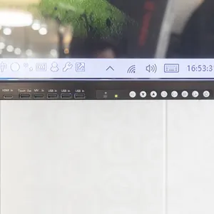 50 بوصة LED LCD شاشة تعمل باللمس التفاعلية لوحة ذكية تعمل باللمس السبورة التعليم اجتماع