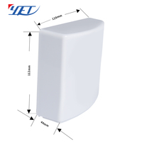 Controlador de Puerta Enrollable YET804PC Nuevo Tipo 220V CA 2 Canales con Código de Aprendizaje 1527 433MHZ