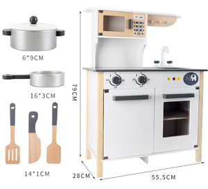 Al por mayor personalizado niños cocina conjunto de juguete educativo 2020 nuevo diseño de iniciación que papel juguete para niñ - Product Image 2