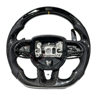 Venta Directa de Fábrica Volante de Fibra de Carbono para Dodge Charger RTS, Estilo Deportivo con LED, Personalizable