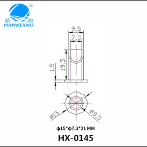 Válvula de retención de plástico de pico de pato de 1 vía de grado médico válvula de retención - Product Image 5
