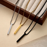 Collier pendentif spirale en acier titane inaltérable pour hommes et femmes, bijoux minimalistes hip-hop tendance, vente en gros