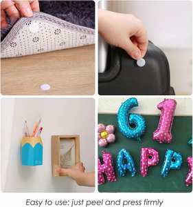 Puntos Adhesivos de Doble Cara de Alta Calidad, Resistentes al Agua, de Nailon Ecológico, Autoadhesivos y con Fuerte Adhesión - Product Image 5