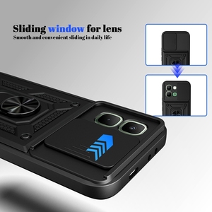 <span class=keywords><strong>Coque</strong></span> de téléphone antichoc avec protection d'objectif et support béquille pour Infinix Note Edge 5G Note 60 Pro - Product Image 2
