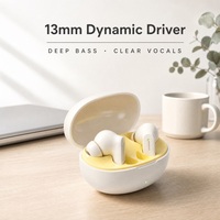 Écouteurs sans fil TWS Bluetooth V6.0, écouteurs intra-auriculaires, casque avec haut-parleur de 13 mm, écouteurs stéréo, 5-6H d'autonomie, étui de charge Type-C