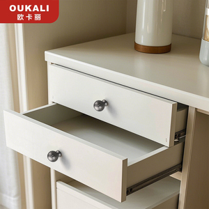Oukali Modern basit mobilya dolap 128mm kapı kolları dolap fırçalanmış bakır dolap çinko çekmece dolap kolları - Product Image 6