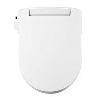 Siège de bidet mécanique moderne avec couvercle de lavage facile à installer Design de siège de toilette de salle de bain