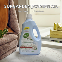 SukGarden Deterjen Pakaian Ramah Lingkungan dengan Minyak Esensial Melati Putih Alami 15-30% untuk Bahan Baku Biru-OEM/ODM