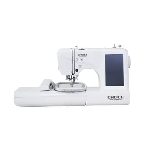 GC-ES5 Computerized Automatic zigzag single needle multi-function Domestic embroidery sewing machine touch screen button hole