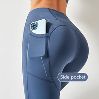 Leggings de Yoga Effet Push-Up et Remonte-Fesses Taille Haute pour Femmes, avec Poches en Maille Réticulée, Vente en Gros
