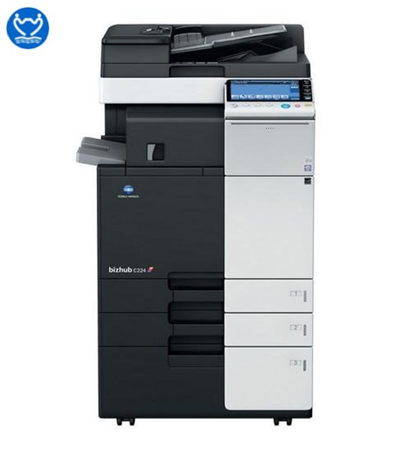 Remanufactured Konica Minolta Bizhub C224 Multifunctional Color Printer Copier with A3 Max. Print Area Used for Office