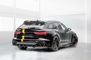 ชุดแต่งคาร์บอนไฟเบอร์รุ่นใหม่สไตล์ MSY สำหรับ Audi RS6 ประกอบด้วยกันชนหน้า-หลัง สปอยเลอร์ ฝากระโปรงหน้า ลิปหน้า สไตล์ MSY - Product Image 2