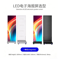 Écran LED pliable P1.53mm haute définition à assemblage sans soudure pour affichage publicitaire dynamique – Vente chaude Europe & USA