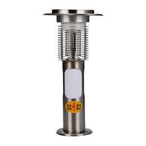 Led Mosquito Killer <b>Lamp</b> 7W Stainless Steel Outdoor For Lawns Courtyards Gardens - Product Image 4