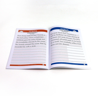 Libros educativos de impresión digital en inglés personalizados, libro de inglés de ejercicio de aprendizaje infantil personalizado