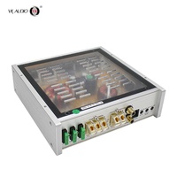 Amplificateur de voiture numérique 1 canal classe D 1200W en gros avec DSP intégré, Bluetooth, radio HD, super haute puissance, monobloc en aluminium