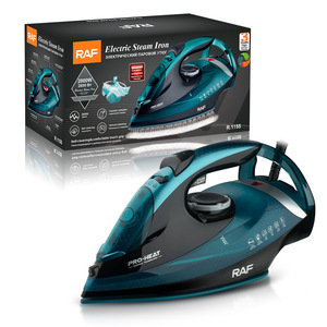 RAF New Product Mini Electric Steam Iron Burst of Steaming Self Cleaning Nano Ceramic Soleplate High Power 2800w - Product Image 1