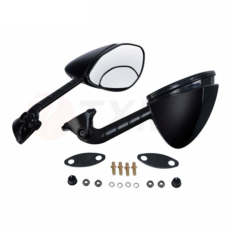 みー カワサキZX-14R ZZR1400 6眼マジックミラー用オートバイバックミラー