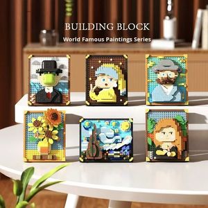 पिक्सेल कला चरित्र सेट-रीक्रिएट वर्ल्ड प्रसिद्ध चित्रों (सूरजमुखी) 14 + वर्ष के लिए घर सजावट के लिए रचनात्मक सीखने के घर सजावट - Product Image 3