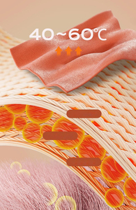 Masseur de genou chauffant personnalisé en nylon, compresse chaude antidérapante, design respirant, soulagement de la douleur par vibration, thérapie physique pour - Product Image 3