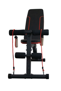 Panca Pieghevole per Sollevamento Pesi e Addominali, Attrezzatura per <span class=keywords><strong>Allenamento</strong></span> Domestico e Palestra - Product Image 5