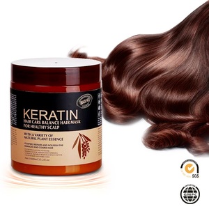 Maschera per Capelli Nutriente Anti-Caduta con Cheratina Essenziale Organica e Collagene per Vendita all'Ingrosso - Product Image 2