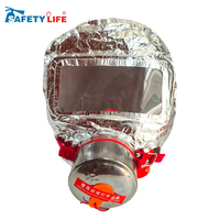 Masque de fuite d'incendie, cagoule anti-fumée d'urgence pour la lutte contre les incendies, masque respiratoire de contrôle de la respiration, combinaison de pompier, masque respiratoire de sécurité pour la lutte contre les incendies