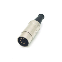 3-8 Pin Audio Male Inline Plug DIN Midi Connecteur Câble Connecteur Pour Clavier Audio Ordinateurs