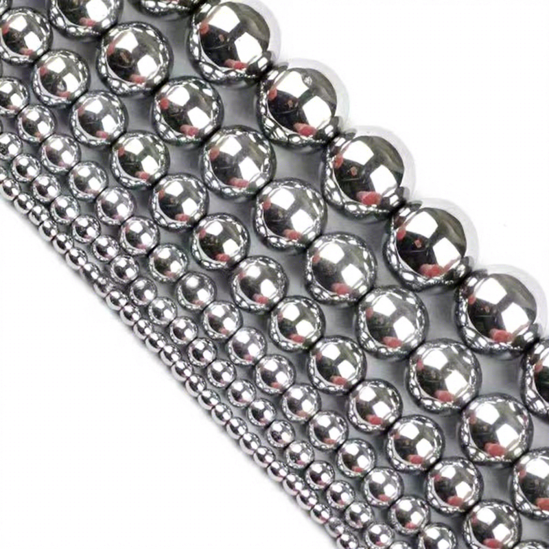 6mm Lab Created Rain Stone Beads