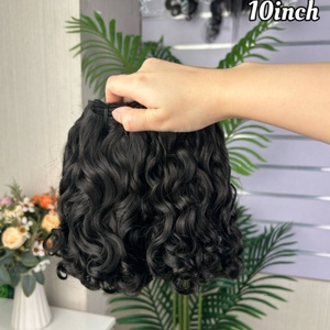 Cheveux bouclés 100% romantiques, super double drawn - Product Image 1