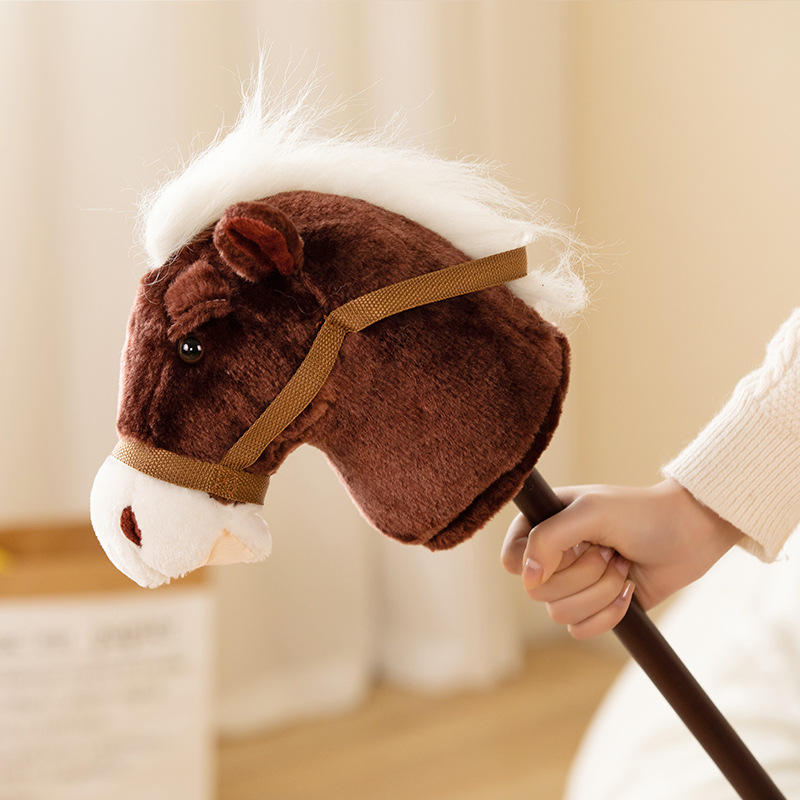 80cm - maroon big horse head