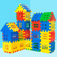Nouveaux produits et style merveilleux, blocs de construction en plastique légers et flocons dans la catégorie des blocs de construction pour la maison