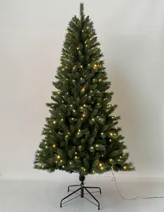 Wholesale Custom Size Christmas Decorations Trees Artificial Pre-lit Premium Green Christmas Trees 4ft To 12ft