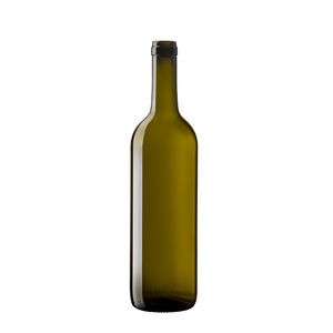 Botella de vino de vidrio Bordolese Vetri de 75cl, vidrio de alta calidad - Product Image 1