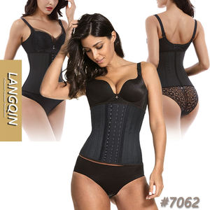Langqin Women's Adults 25 Steel-Boned Sports Latex <b>Underbust</b> Waist Cincher Breathable Eco-Friendly Medium Control Hook-and-Eye - Product Image 1