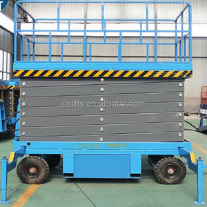 Elevador de tijera montado en remolque/elevador eléctrico móvil de <span class=keywords><strong>10m</strong></span> - Product Image 2