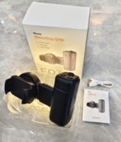 Support de téléphone portable avec poignée stabilisatrice, 3 lumières LED et télécommande Bluetooth, prix usine, pour service ODM