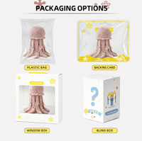 Peluche Pieuvre Marine en Coton PP Anti-Stress pour Enfants, Personnalisable avec Logo, ODM OEM, Cadeau d'Anniversaire et de Fêtes