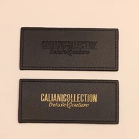 Patch 3D personnalisé de haute qualité avec logo, en cuir de vachette haut de gamme, toile et PVC, pour vêtements